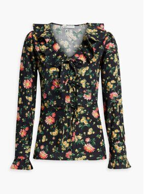Batsheva Elegant Blouse, Laura Ashley Print!
